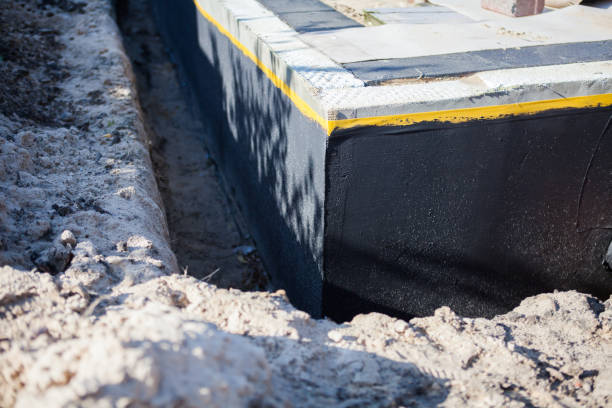 Residential Foundation Crack Repair installation at a Sea Girt, NJ home by SJ Waterproofing Pros