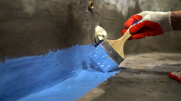 SJ Waterproofing Pros commercial waterproofing team near Sea Girt, NJ